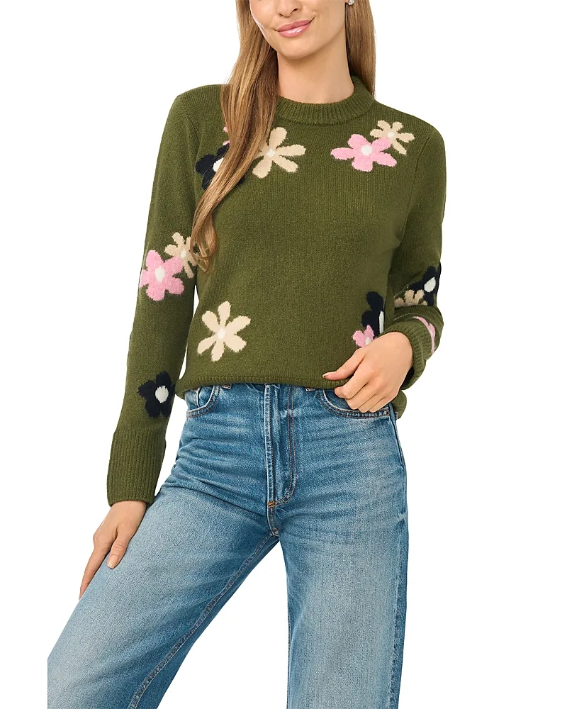 Groovy Flower Sweater by CeCe