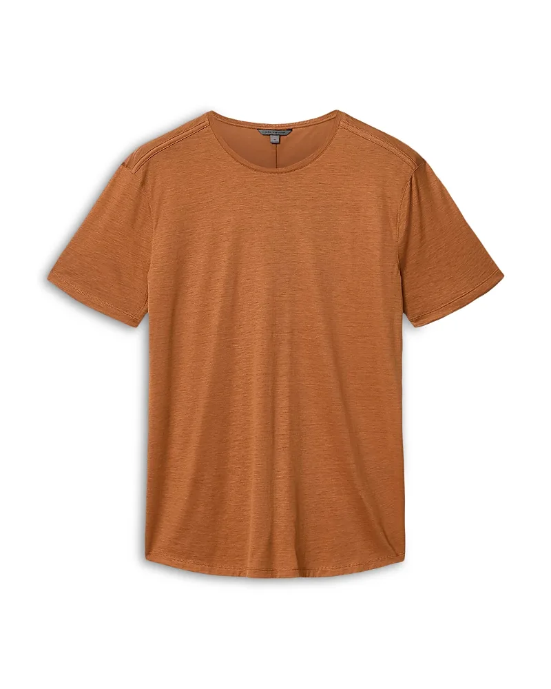 Amato Silk Cotton Crewneck Tee by John Varvatos