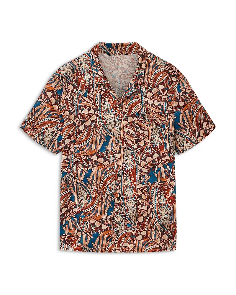Firenze Camp Shirt by John Varvatos