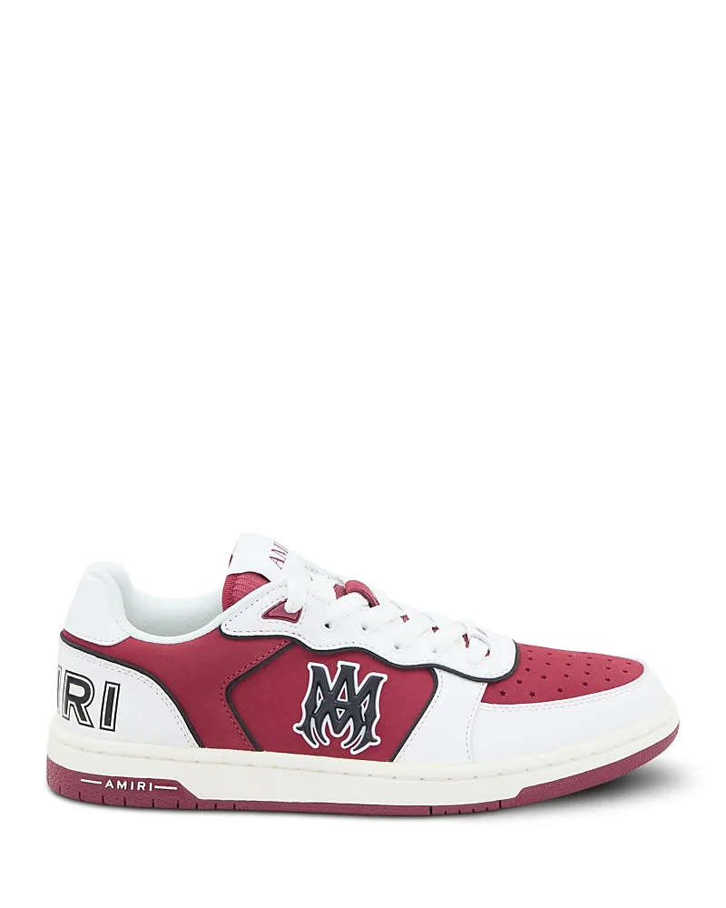 Newport Leather Low Top Sneakers by AMIRI