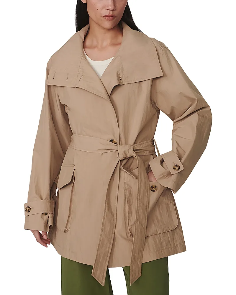 Celina Cotton Blend Belted Jacket by Varley