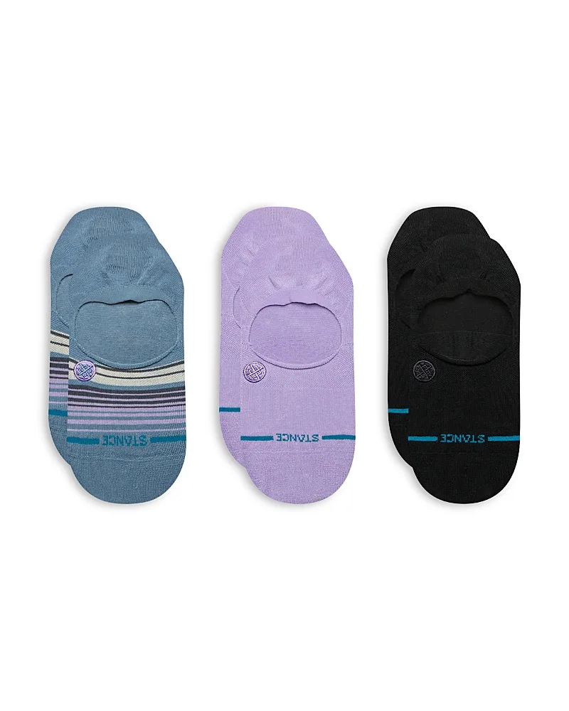 Tatum No Show Socks, Pack of 3 by Stance