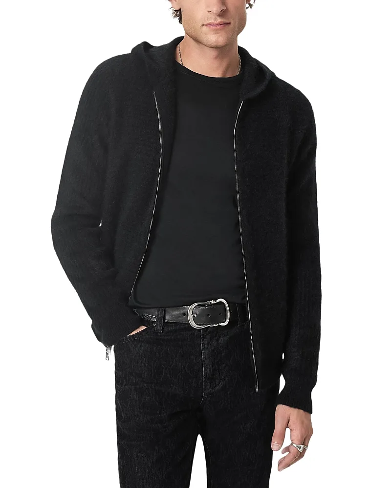 Stefano Cashmere Zip Hoodie by John Varvatos