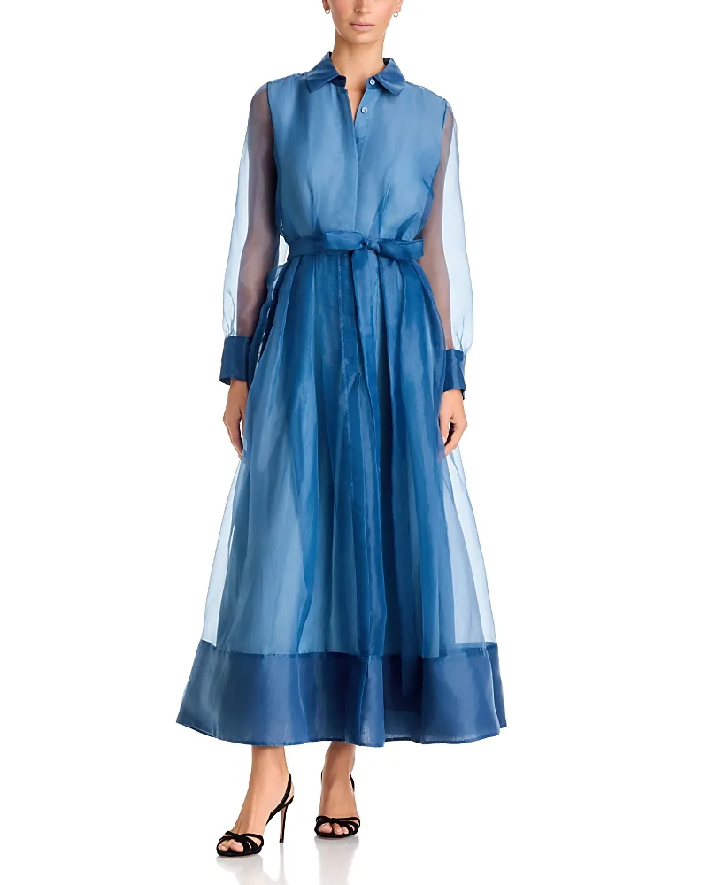 Montgomery Button Up Midi Dress by Simkhai
