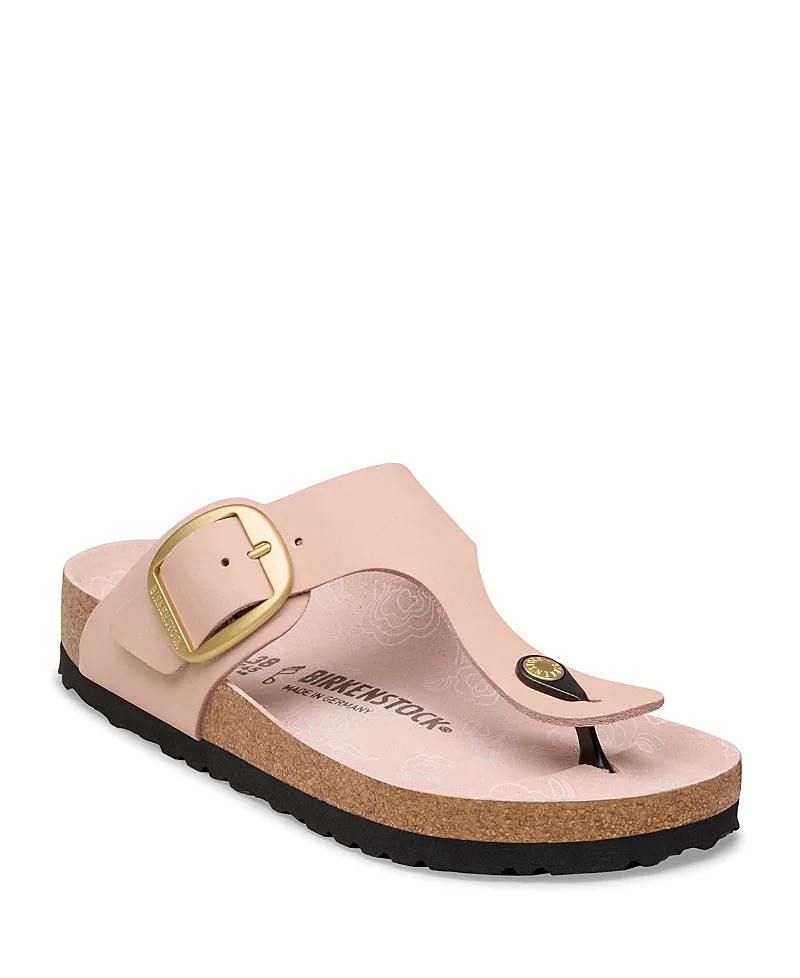 Gizeh Big Buckle Printed Footbed Sandals by Birkenstock