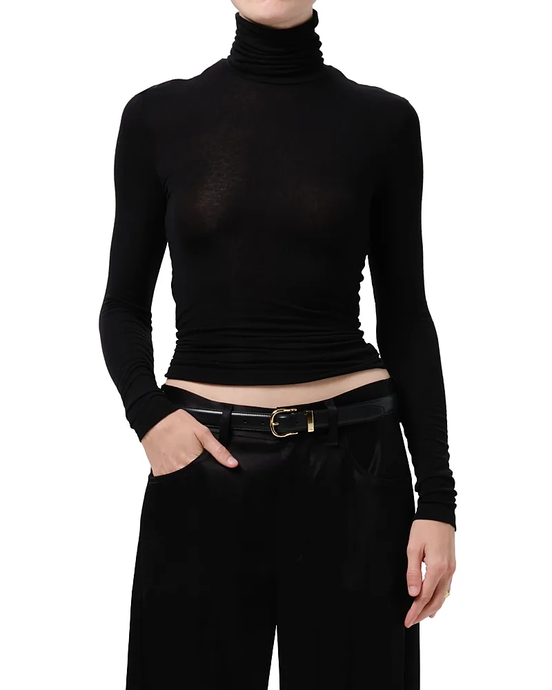 Caradene Turtleneck Rib Knit Tee by Citizens of Humanity
