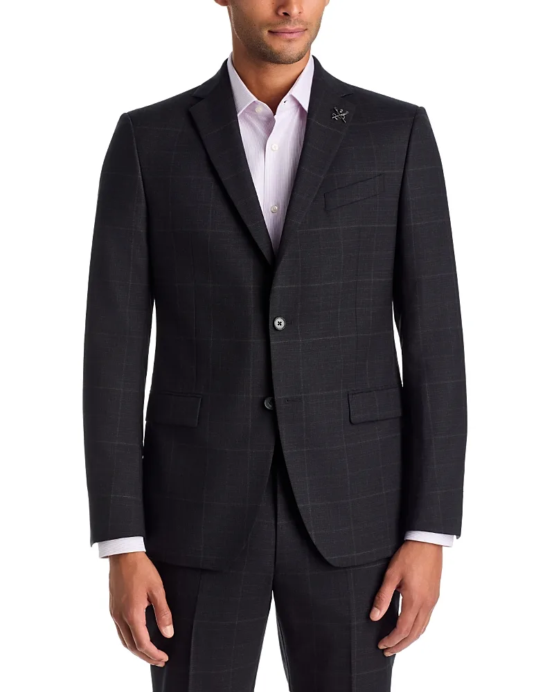 Star USA Windowpane Slim Fit Suit Jacket by John Varvatos