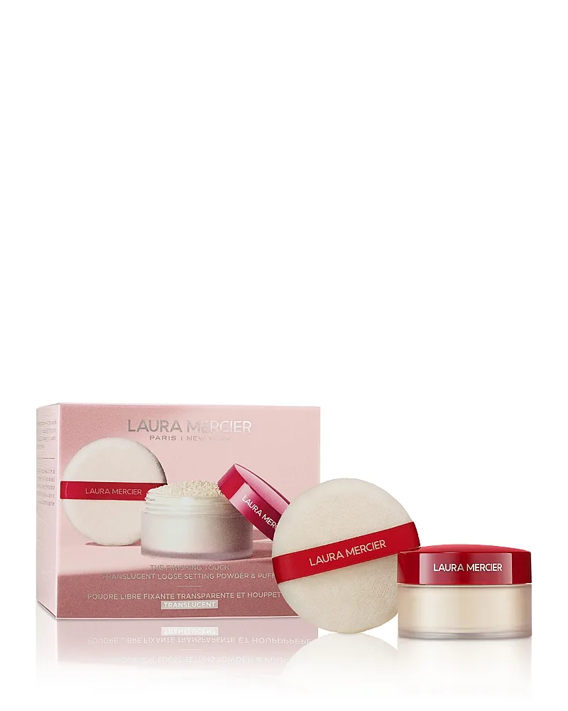 The Finishing Touch Translucent Loose Setting Powder & Velour Puff Gift Set - Translucent by Laura Mercier