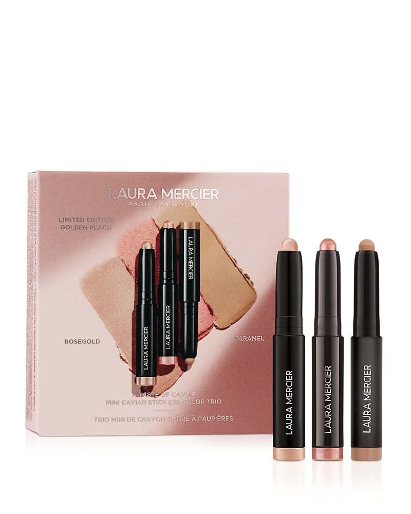 A Taste of Caviar Mini Caviar Stick Eye Color Trio Gift Set by Laura Mercier