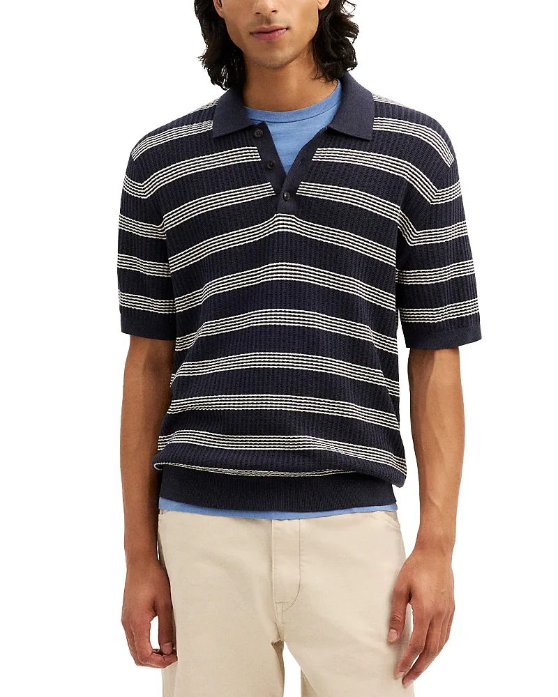 Carlos Three Button Short Sleeve Polo