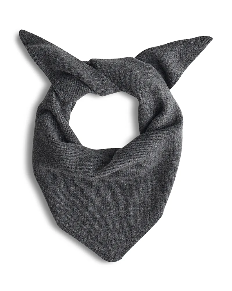 Jaine Wool & Cashmere Knit Triangle Bandana by Madewell