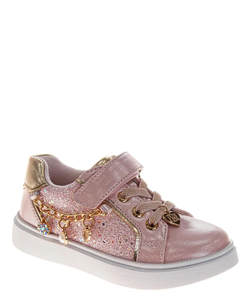 Glittery Charm Sneakers by Badgley Mischka