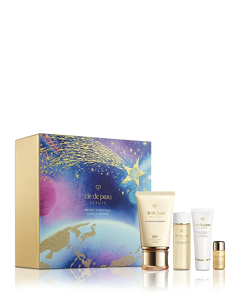 Protect & Revitalize Gold Collection Skincare Gift Set by Cle De Peau Beaute