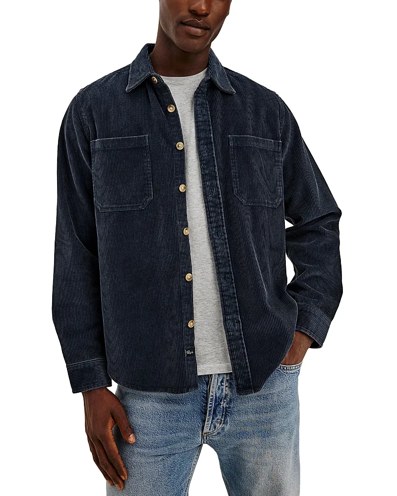 Graham Cotton Corduroy Shirt by Rails