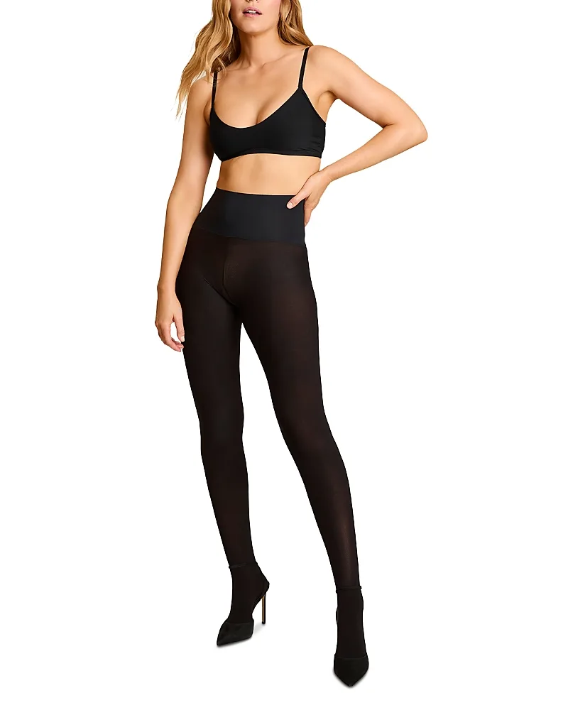 Ultimate Opaque Nylon Stretch Tights, Pack of Two by Commando