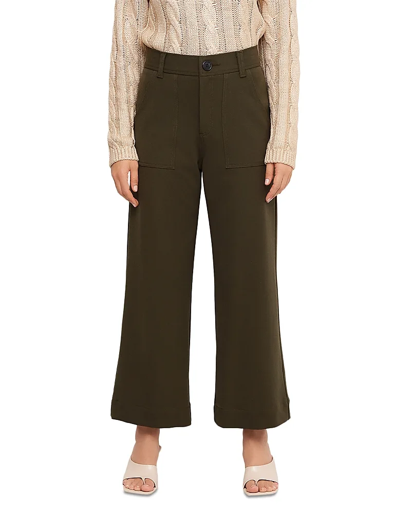 Rylee Wide Leg Ankle Pants by Fifteen Twenty