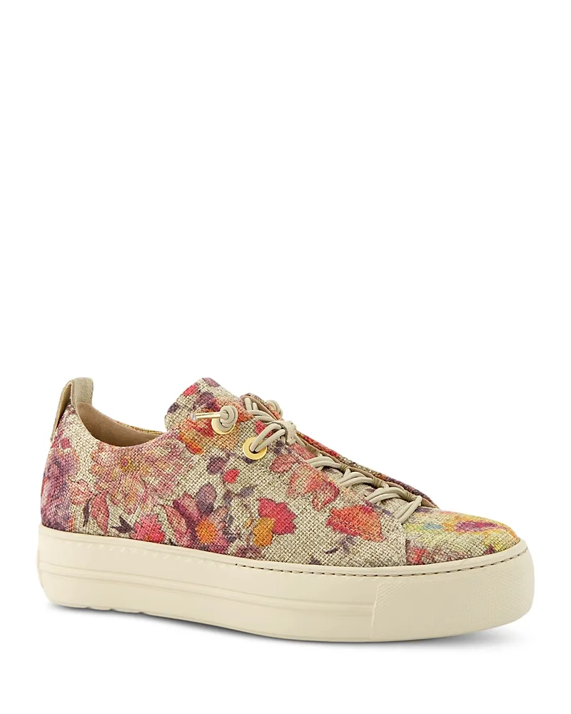 Desi Floral Canvas Sneakers by Paul Green