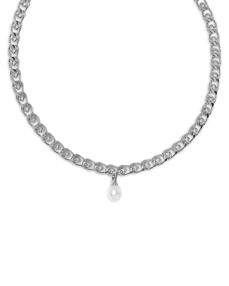Oakland Cultured Freshwater Pearl Pendant Necklace, 16-19