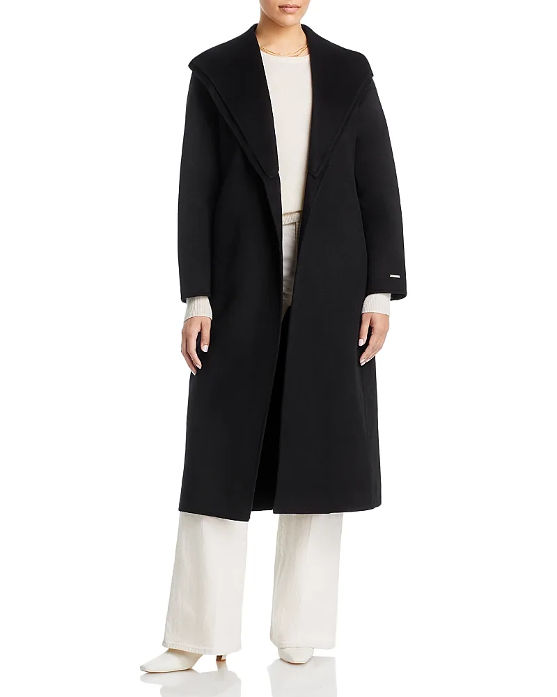 Elliot Belted Wrap Coat by Tahari