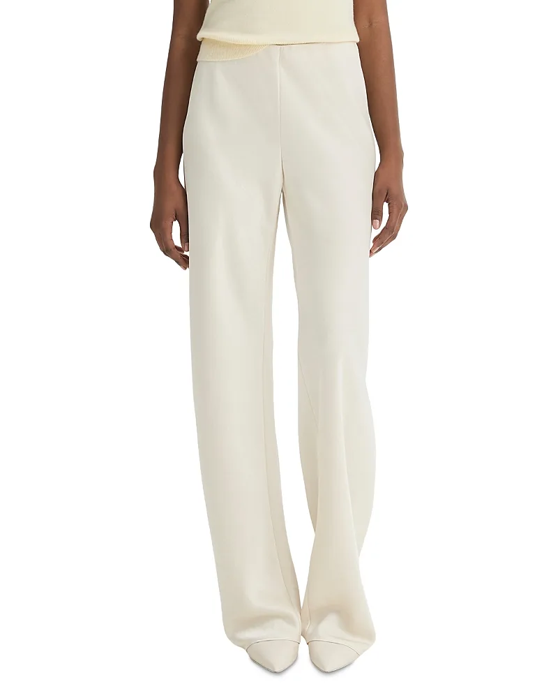 Fluid Satin Bias Pant by Vince