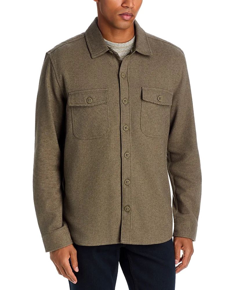 Seymore Cotton Flap Pocket Overshirt by PAIGE