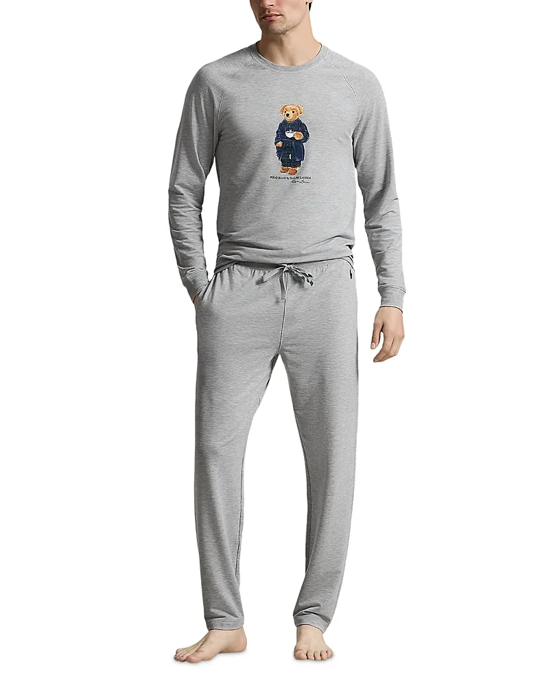 Polo Bear Terry Sleep Set by Polo Ralph Lauren