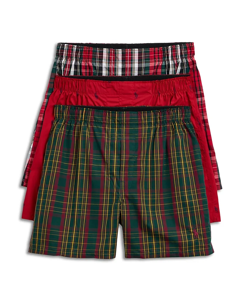 Cotton Boxers, Pack of 3 by Polo Ralph Lauren