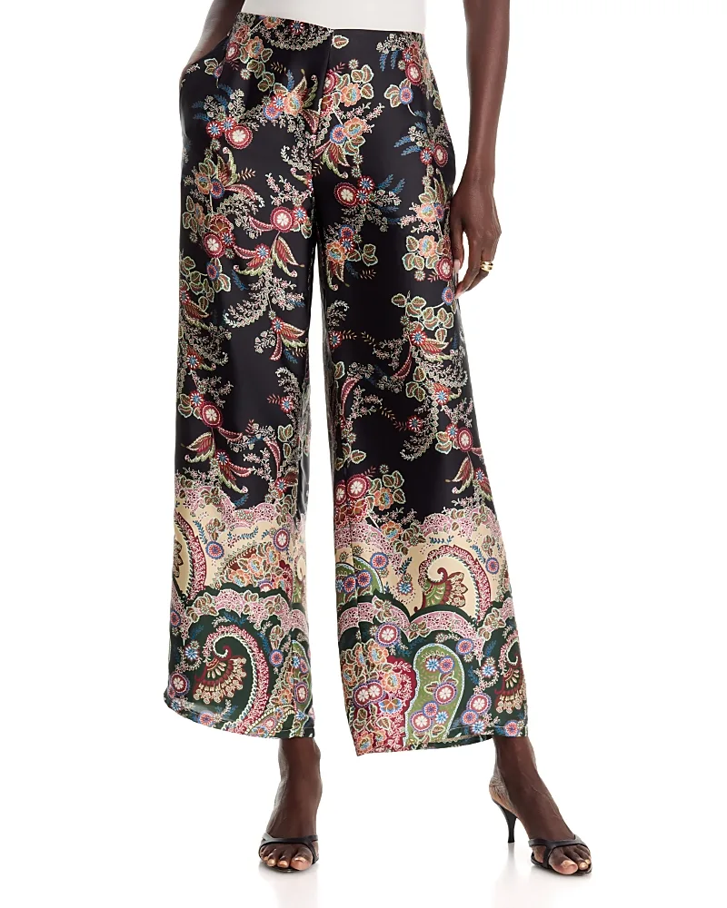 T Tahari Pull on Wide Leg Pants by Tahari