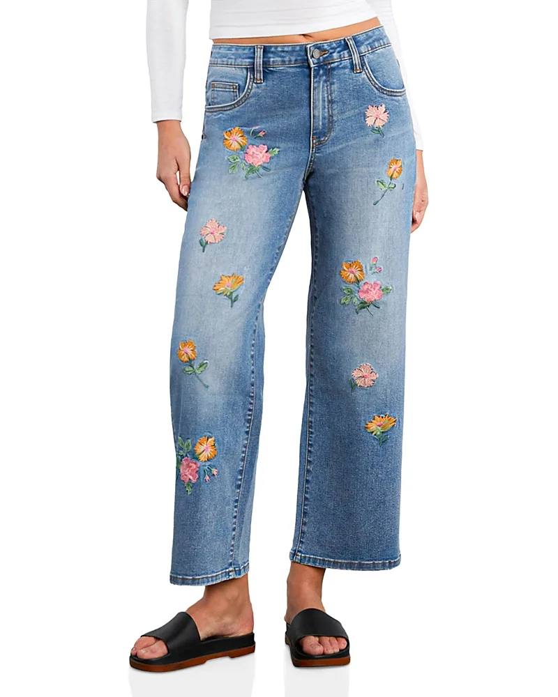 The Botanical Relaxed Straight Jeans by Billy T
