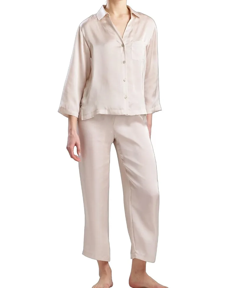 Ashley Icon Notch Top and Pant Pj Set