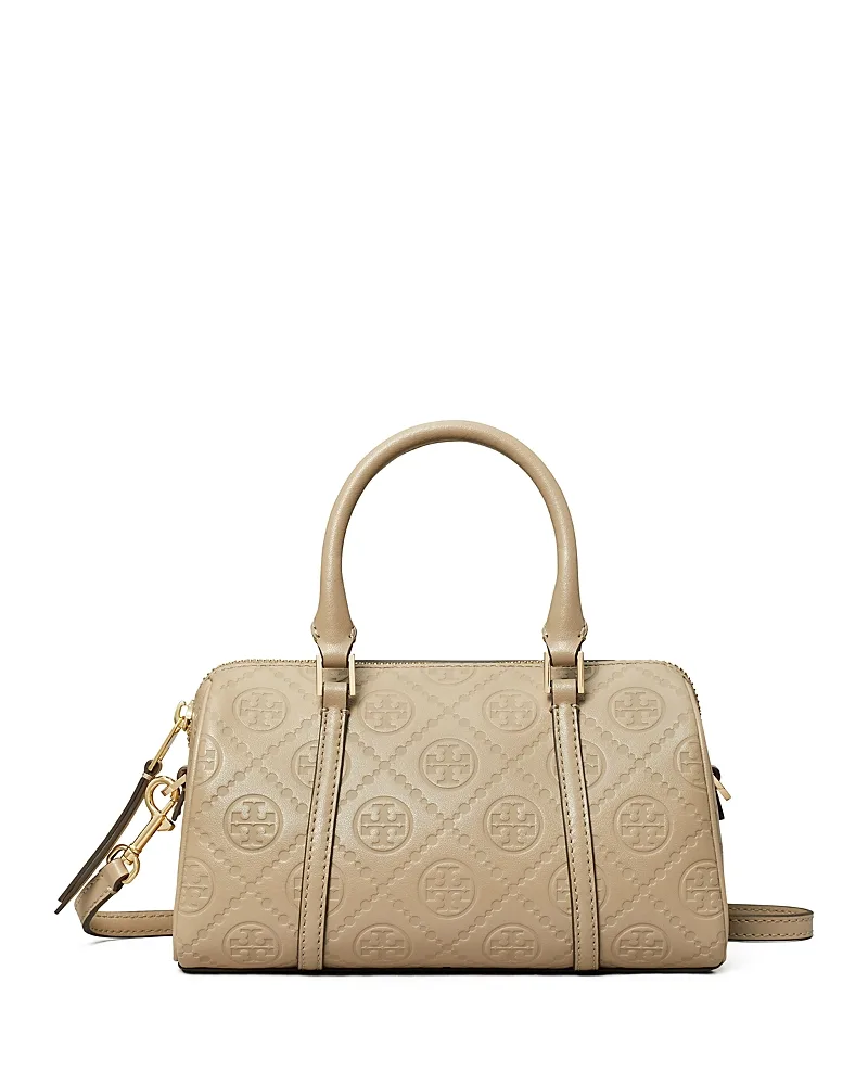 T Monogram Embossed Leather Crossbody by Tory Burch