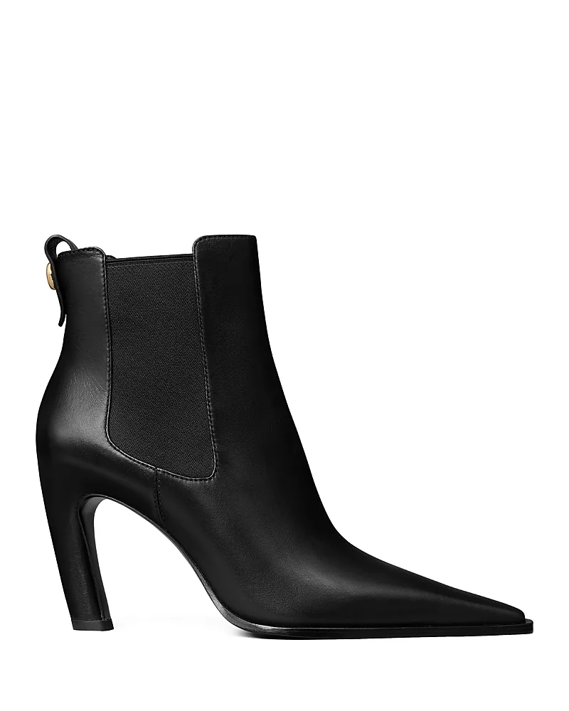 Romy 85 Leather Chelsea Boots by Tory Burch
