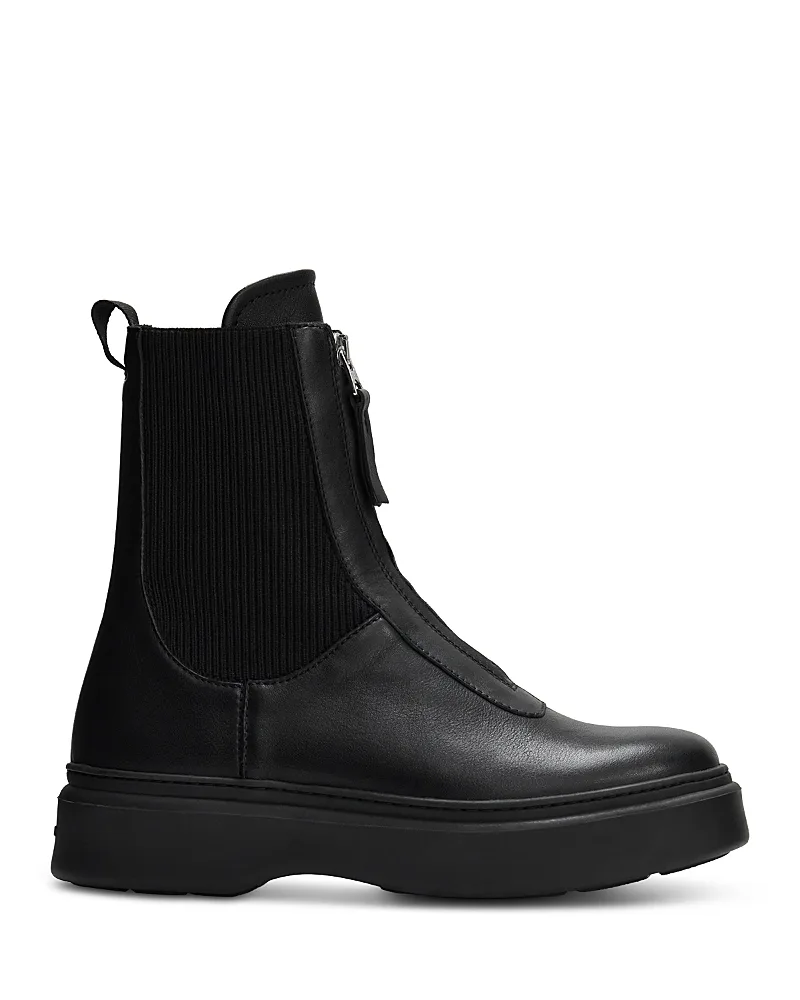 Corian Zip Front Ankle Boots by Varley