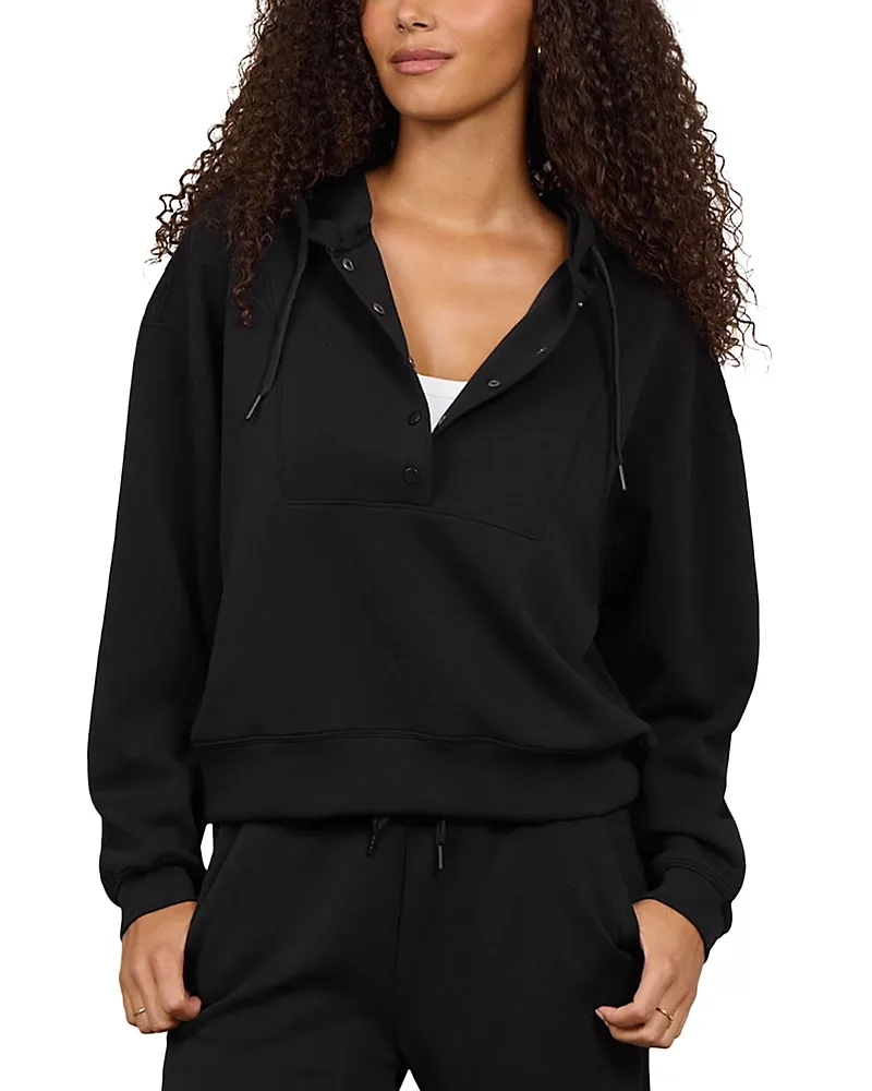 Luxe Cloud Snap Hoodie by Vintage Havana