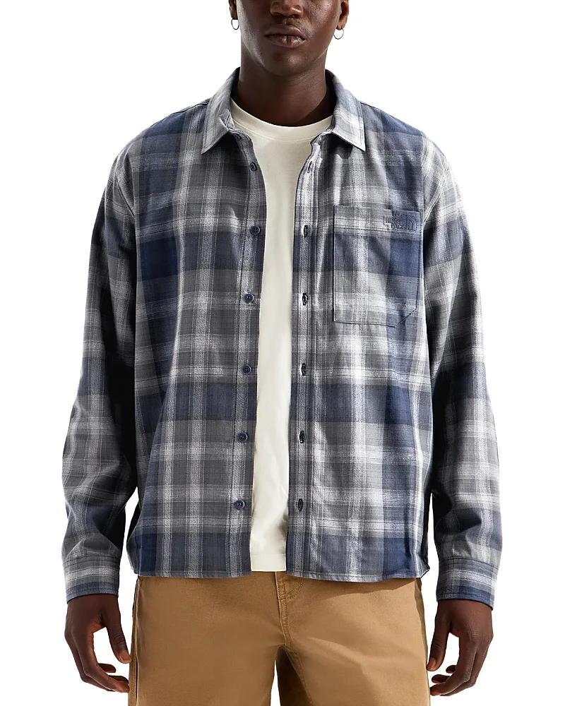 Mountain Falls Cotton Flannel Plaid Shirt by The North Face