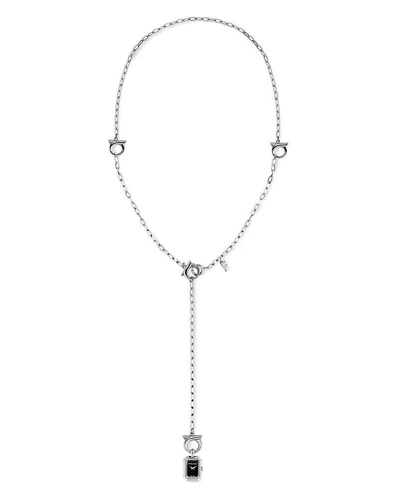 Charm Sautoir Necklace Watch, 17mm x 21mm by Ferragamo