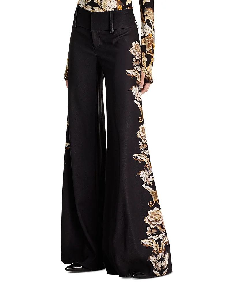 Olivia Wide Flared Pants by Alice And Olivia