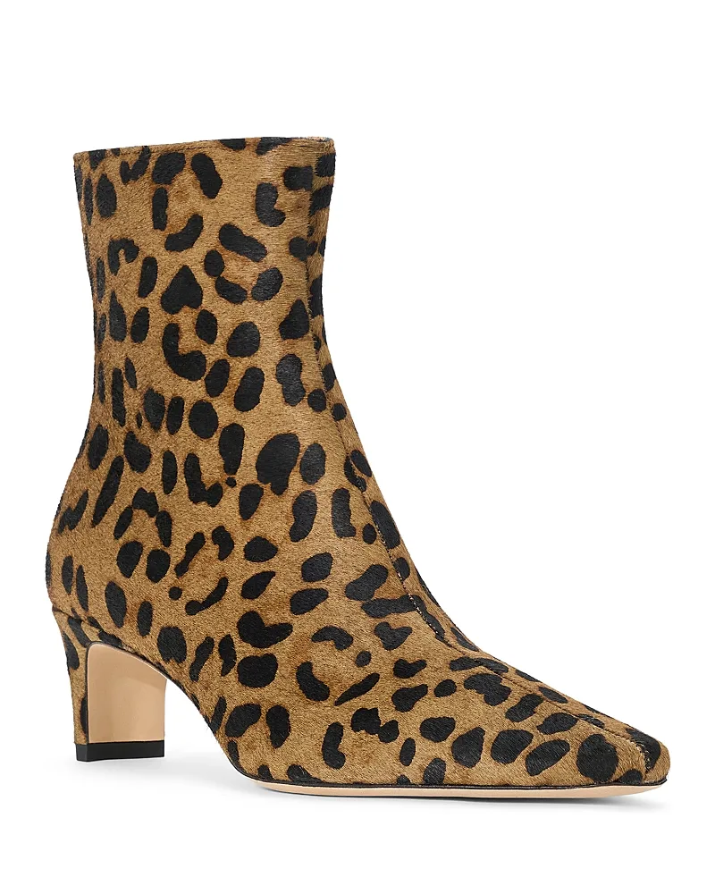 Wally Calf Hair Booties by STAUD