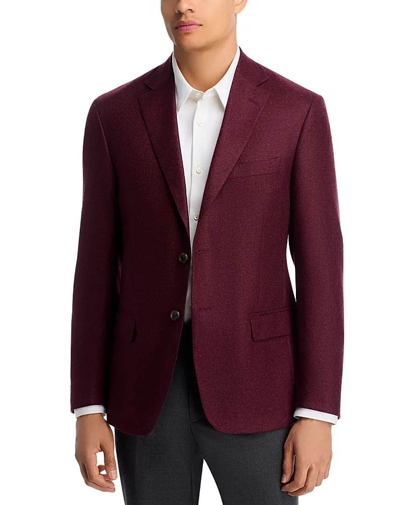 Loro Piana Fabric Wool & Cashmere Twill Regular Fit Sport Coat