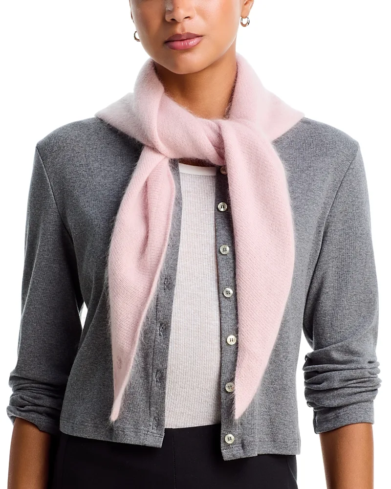 Jada Brushed Cashmere Bandana Scarf