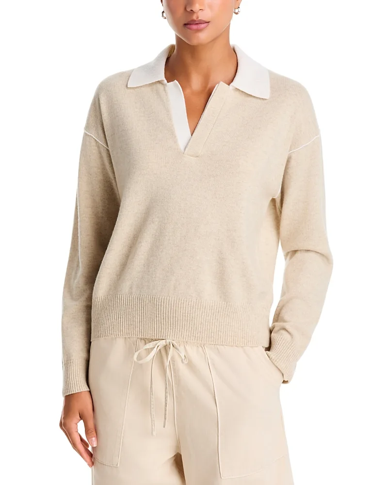 Nyla Cashmere Polo Sweater by rag & bone