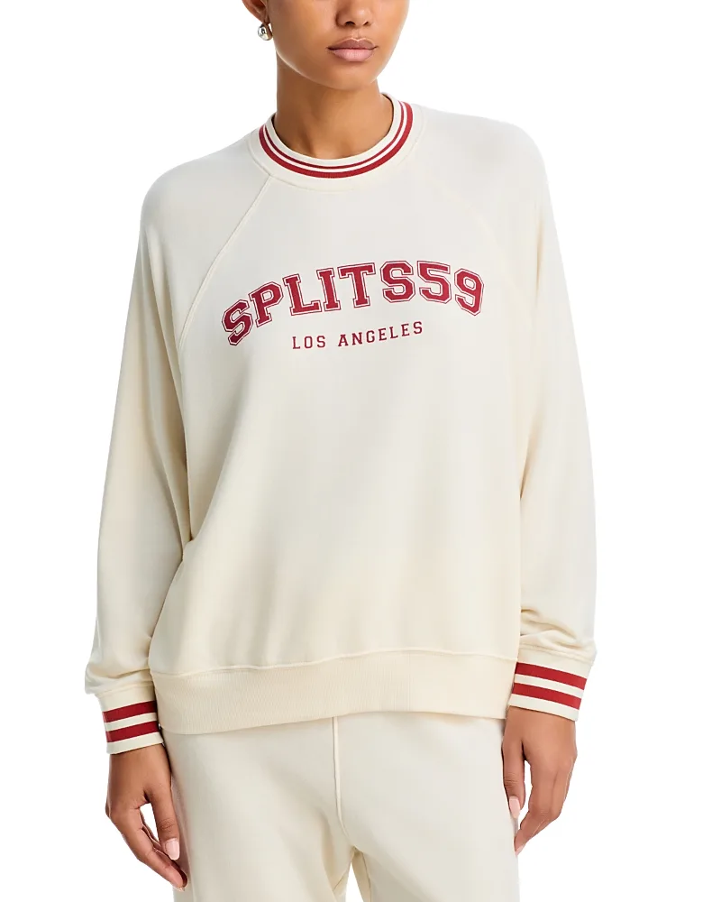 Andie Logo Graphic Sweatshirt by Splits59