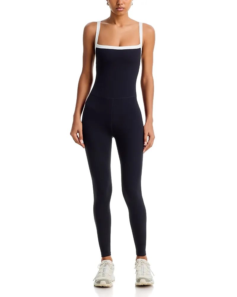 Monah 7/8 Square Neck Jumpsuit by Splits59