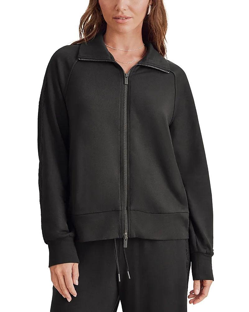 Supersoft Zip Up Sweatshirt by Splendid