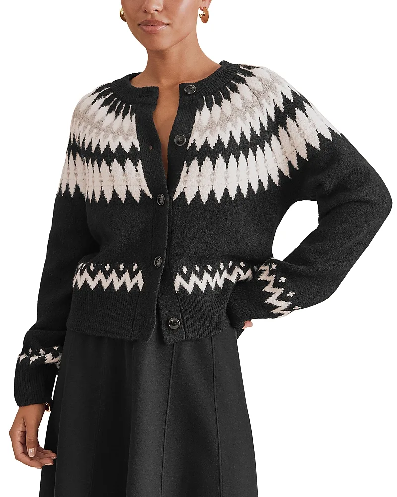 Fina Fair Isle Cardigan by Splendid