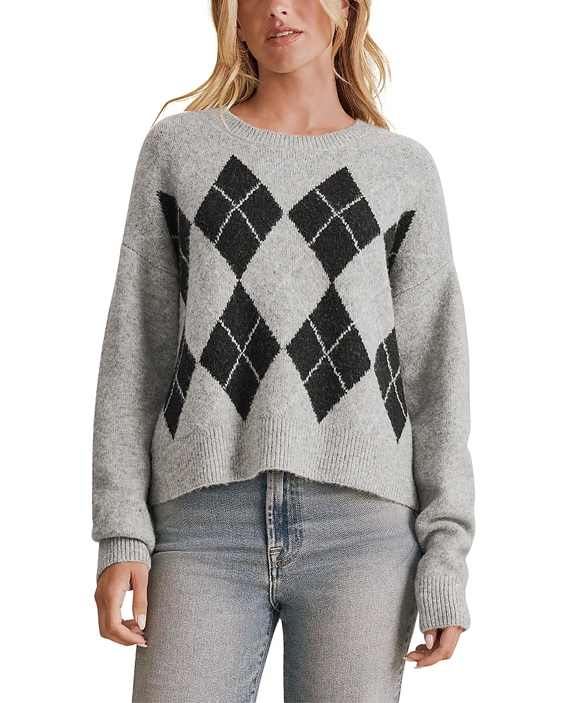 Astrid Argyle Knit Sweater by Splendid