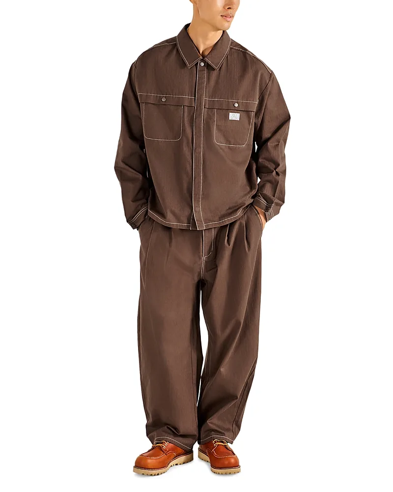 Station Cotton Relaxed Fit Pants by Malbon