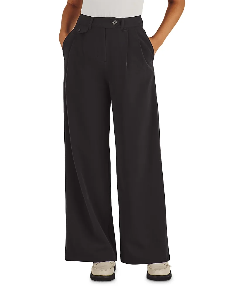Lucy Wide Leg Tailored Pants by Malbon