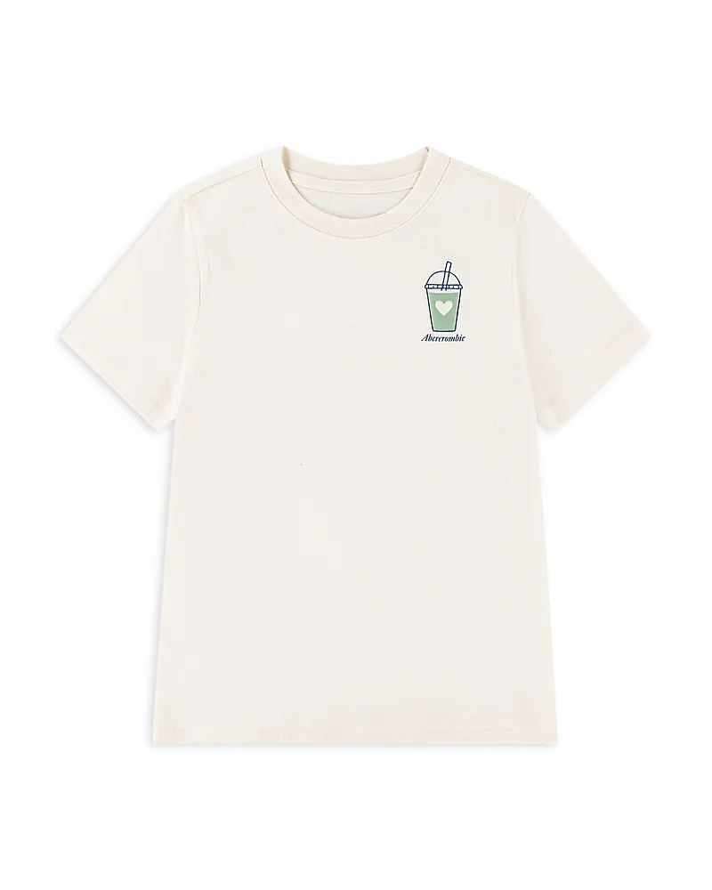 Matcha Cotton Blend Oversized Tee by Abercrombie Kids