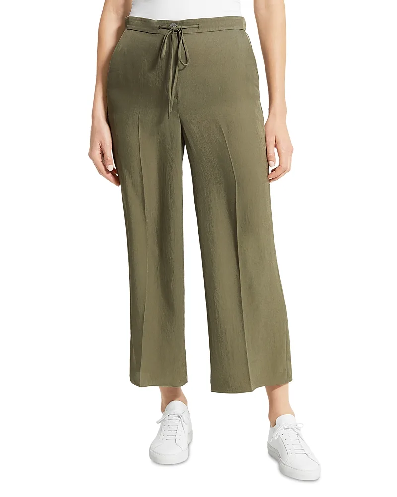 Wide Crop Pants by Theory